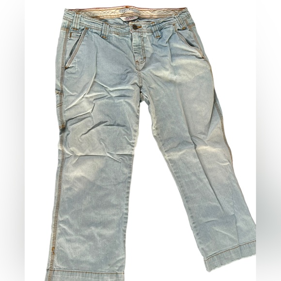 Tommy Hilfiger lite Wash low rise denim jeans size 14 short - Picture 3 of 8